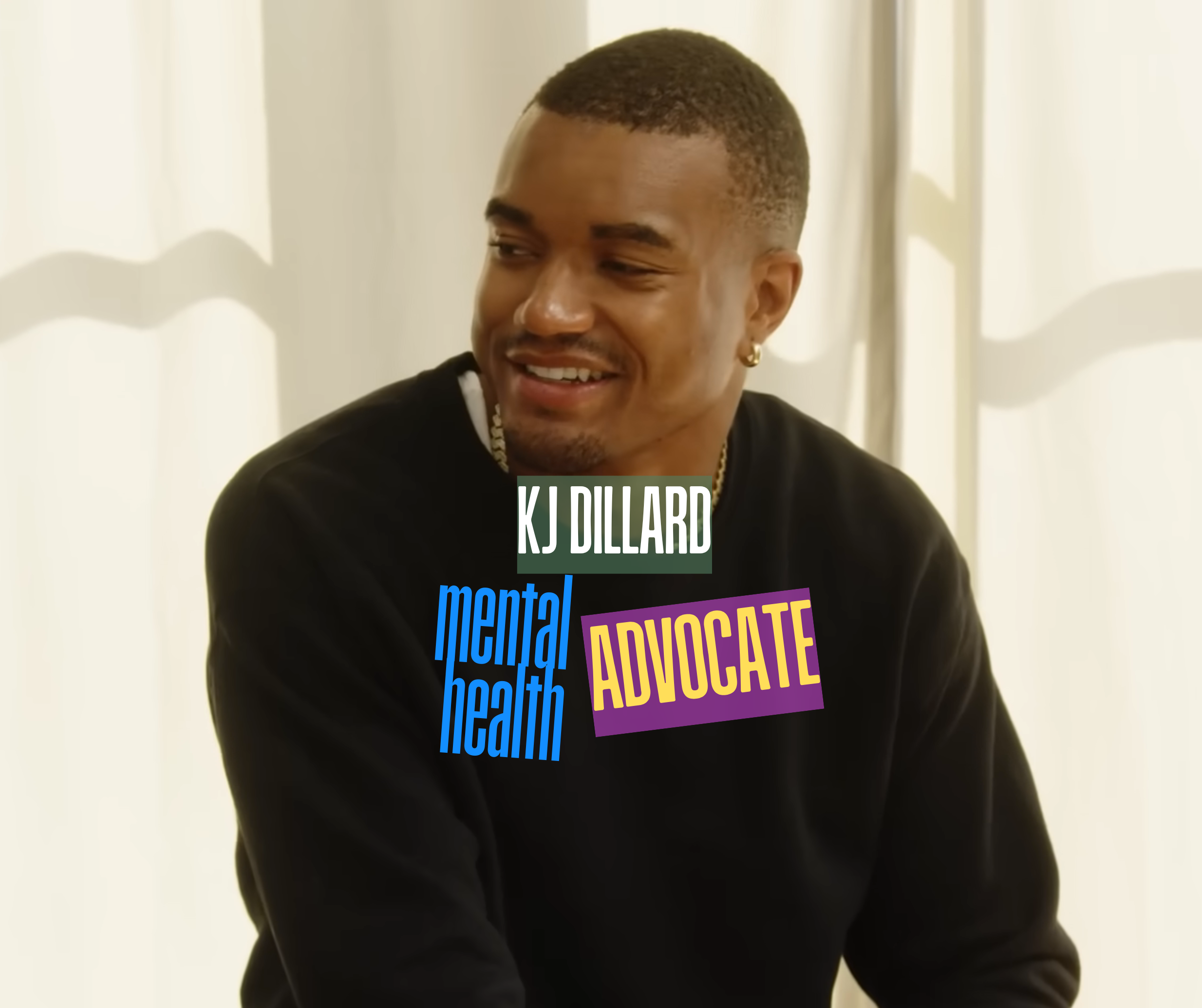 KJ Dillard Just Showed Every Guy in America Why Talking About It Matters