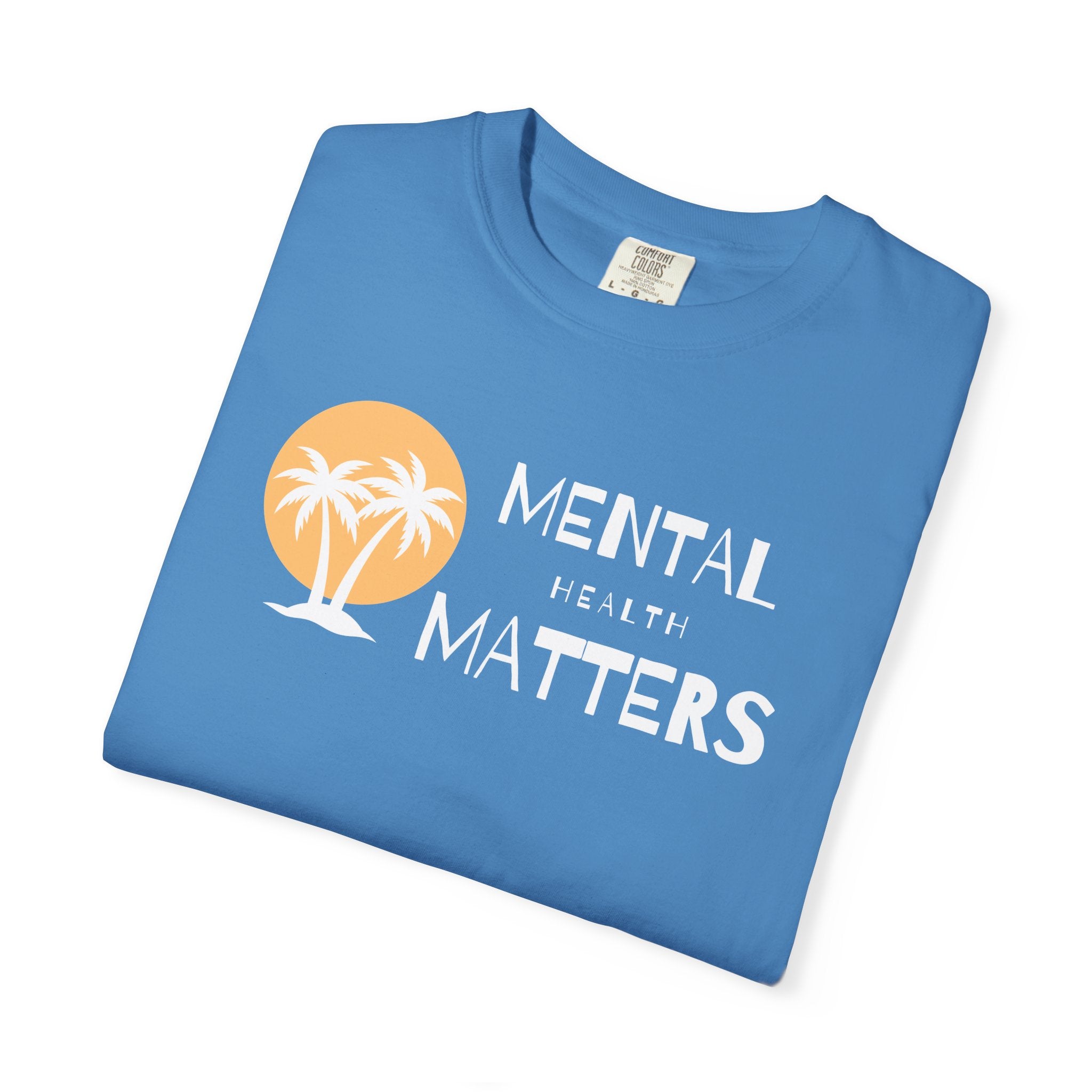 Mental Health Matters Shirt, Palm Trees Theme | Mental Health Shirts