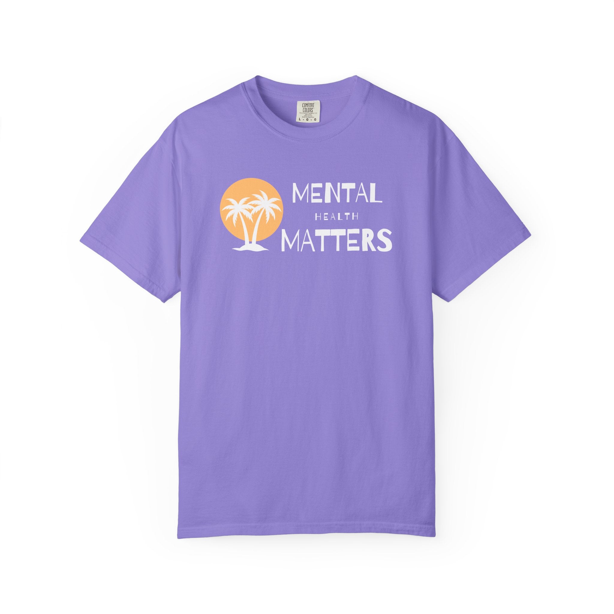 Mental Health Matters Shirt, Palm Trees Theme | Mental Health Shirts