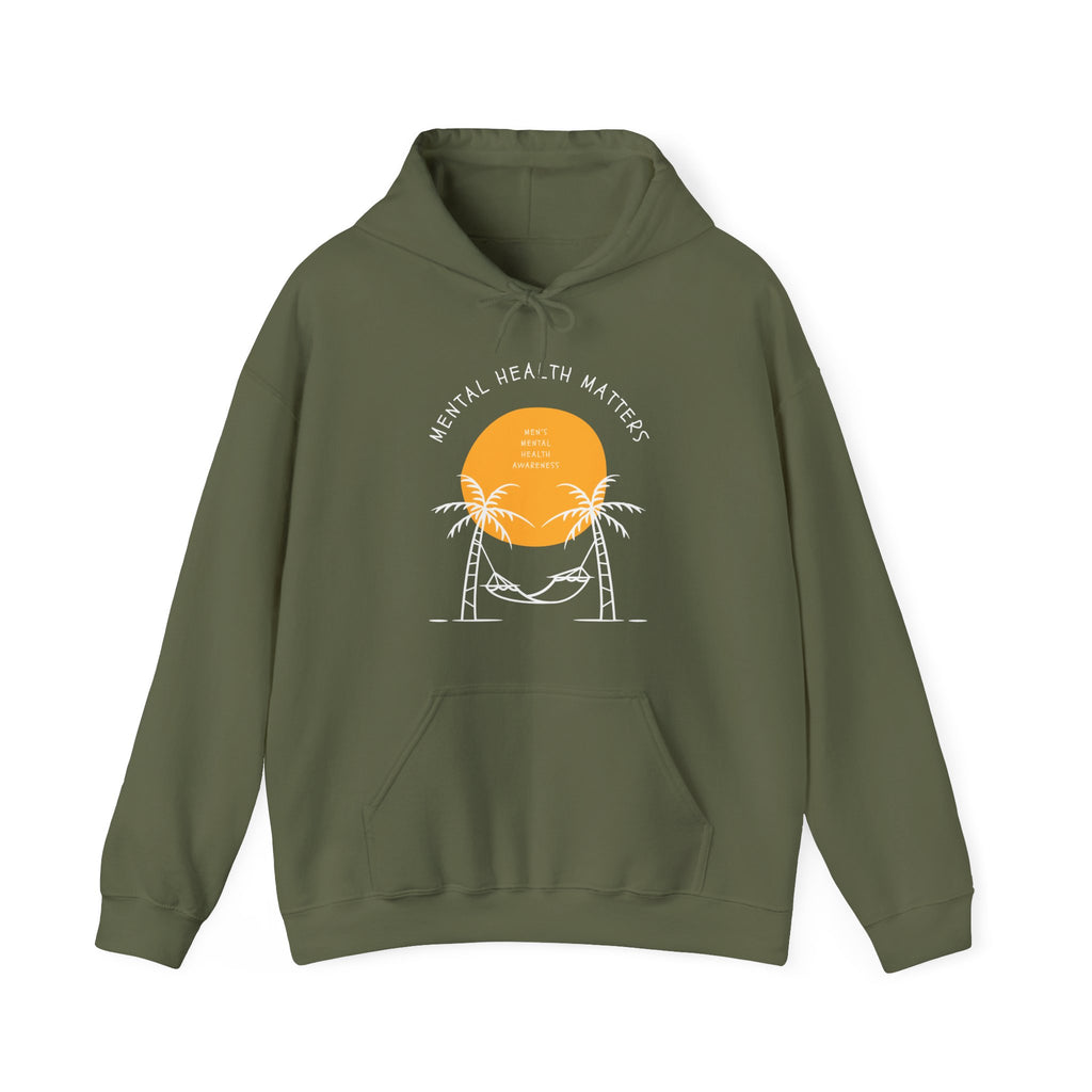 Mental Health Matters Hoodie | Beach Day Theme