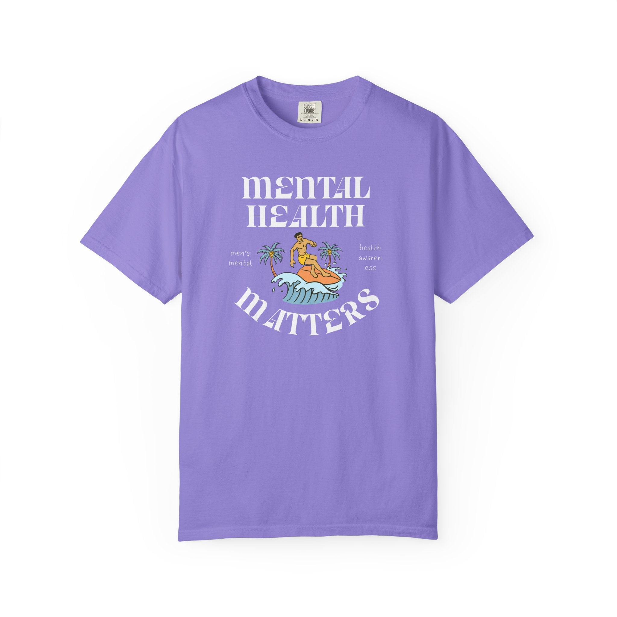 Mental Health Matters Shirt, Surfing Theme | Mental Health Shirts