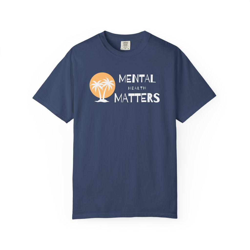 Mental Health Matters Shirt, Palm Trees Theme | Mental Health Shirts