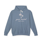 Your Mental Health Matters Sweatshirt | Palm Trees Design
