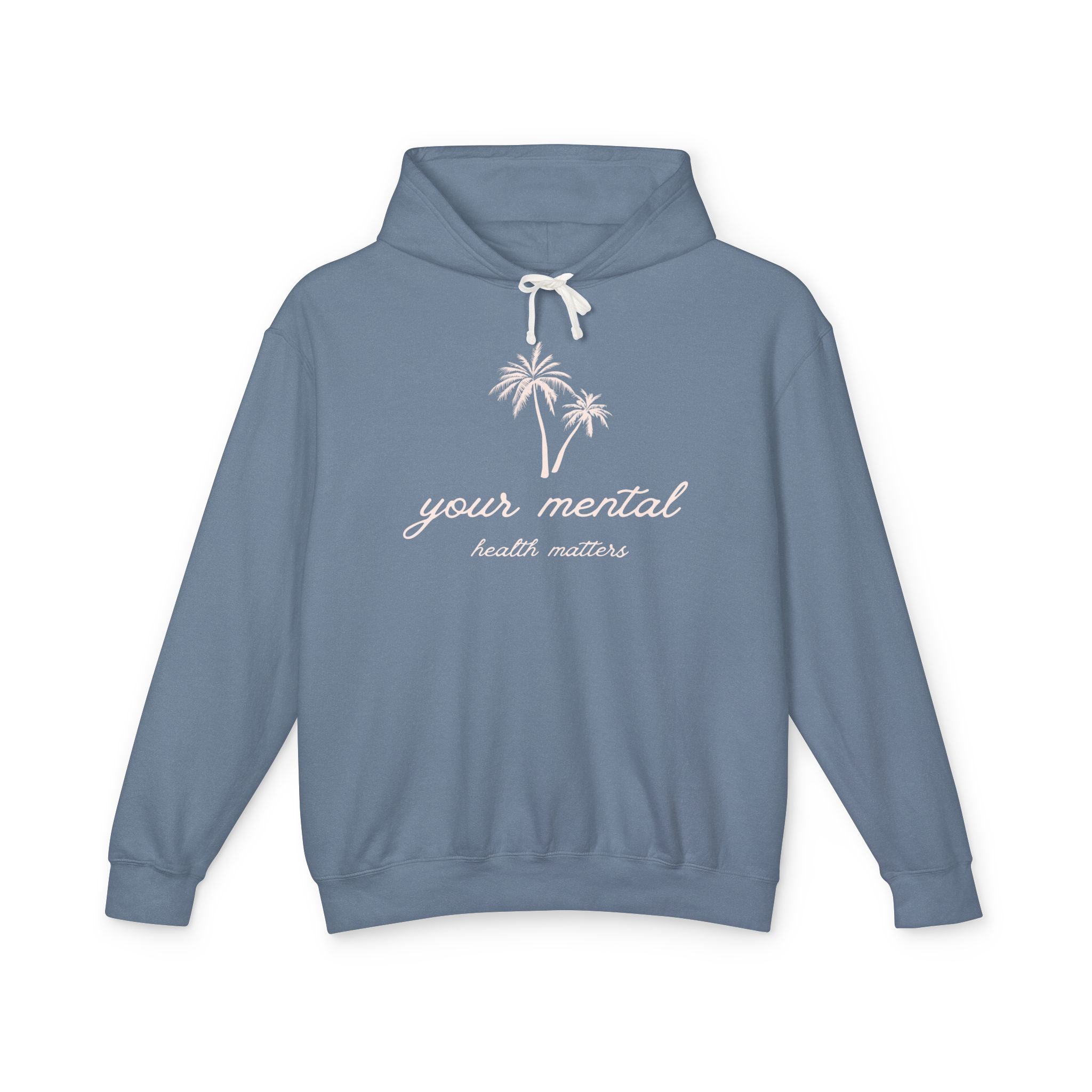Your Mental Health Matters Sweatshirt | Palm Trees Design