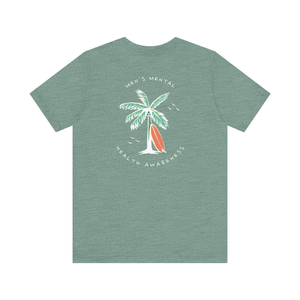 Men's Mental Health Awareness Palm Tree Shirt | Mental Health Shirts