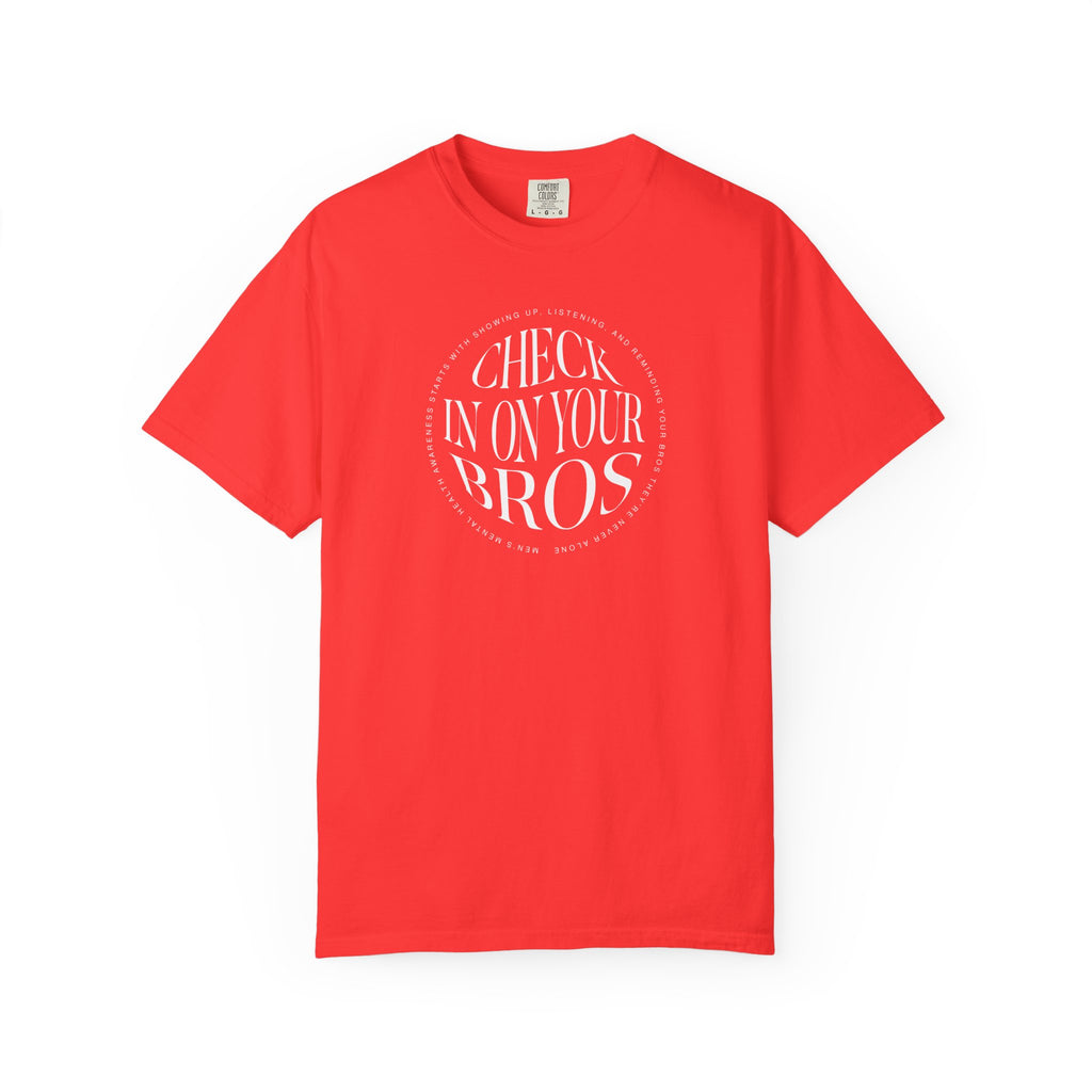 Check In On Your Bros Shirt | Men's Mental Health