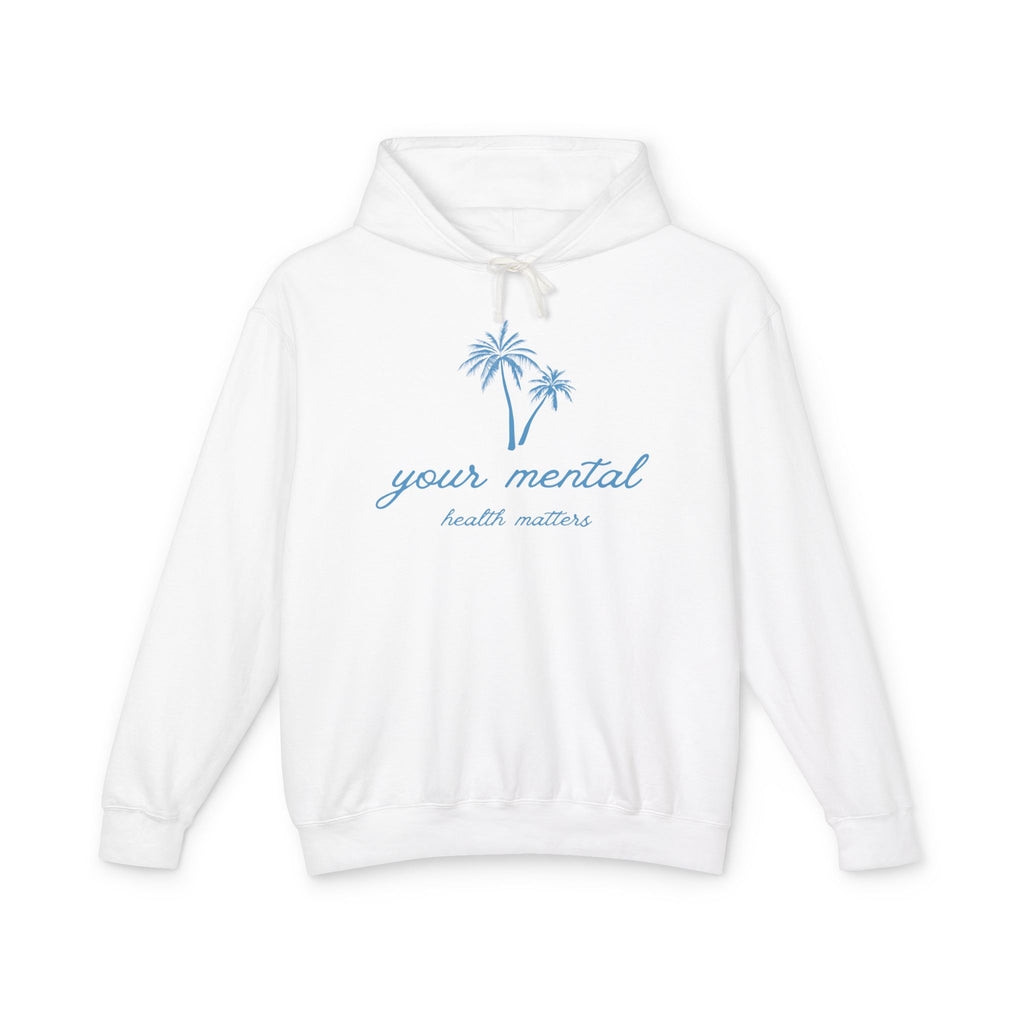 Your Mental Health Matters Sweatshirt | Palm Trees Design