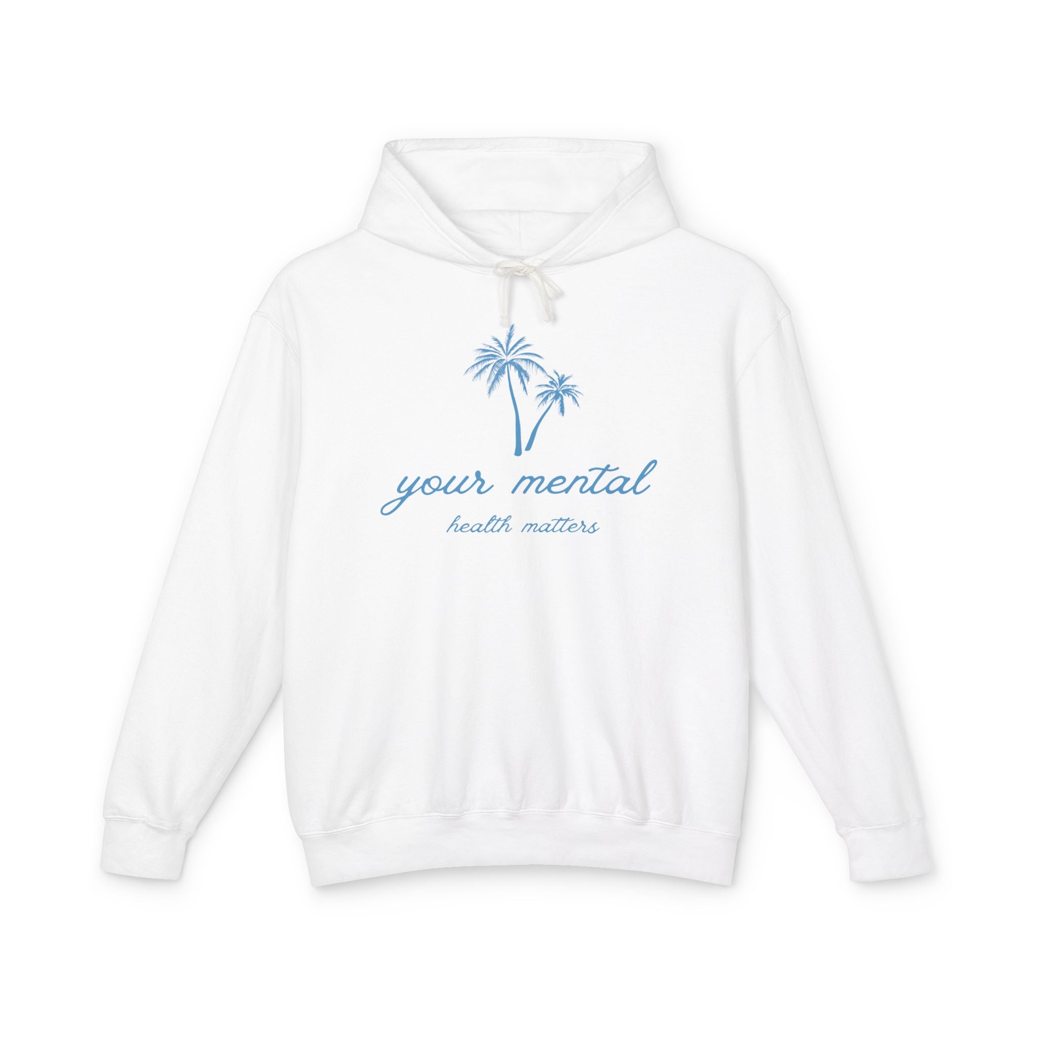 Your Mental Health Matters Sweatshirt | Palm Trees Design