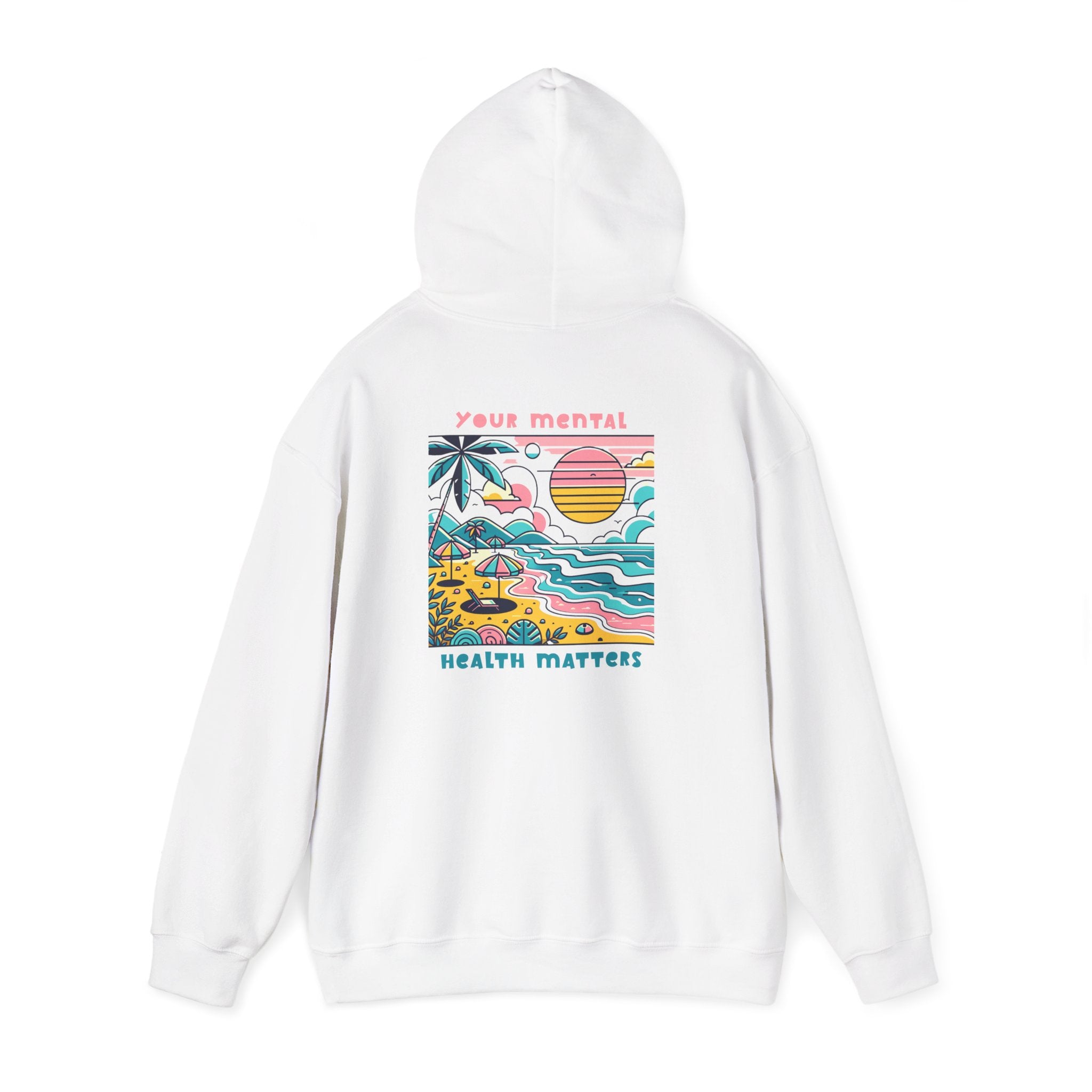 Your Mental Health Matters Hoodie | Beach Themed Vibes