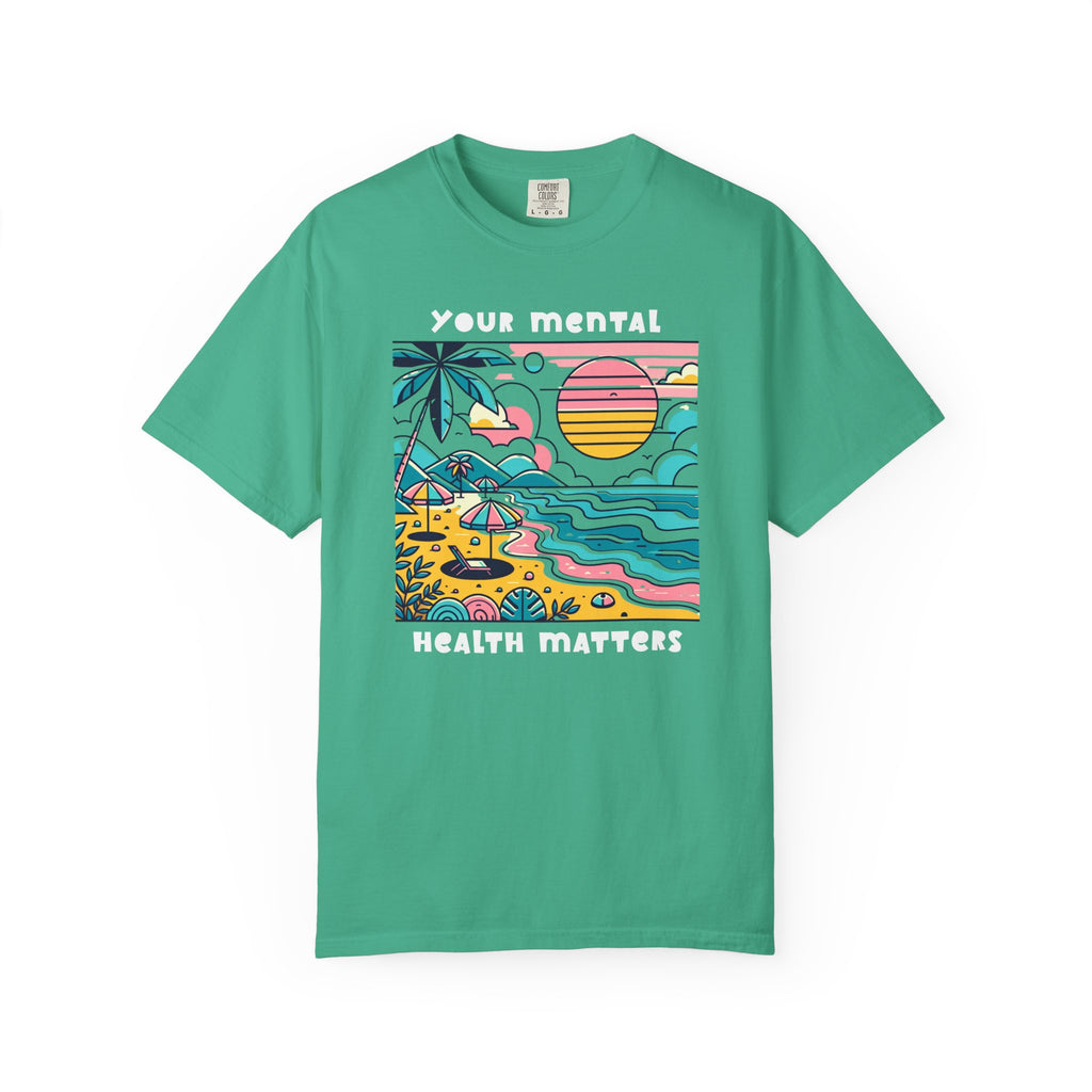 Mental Health Matters Shirt | Beach Theme | Mental Health Shirts