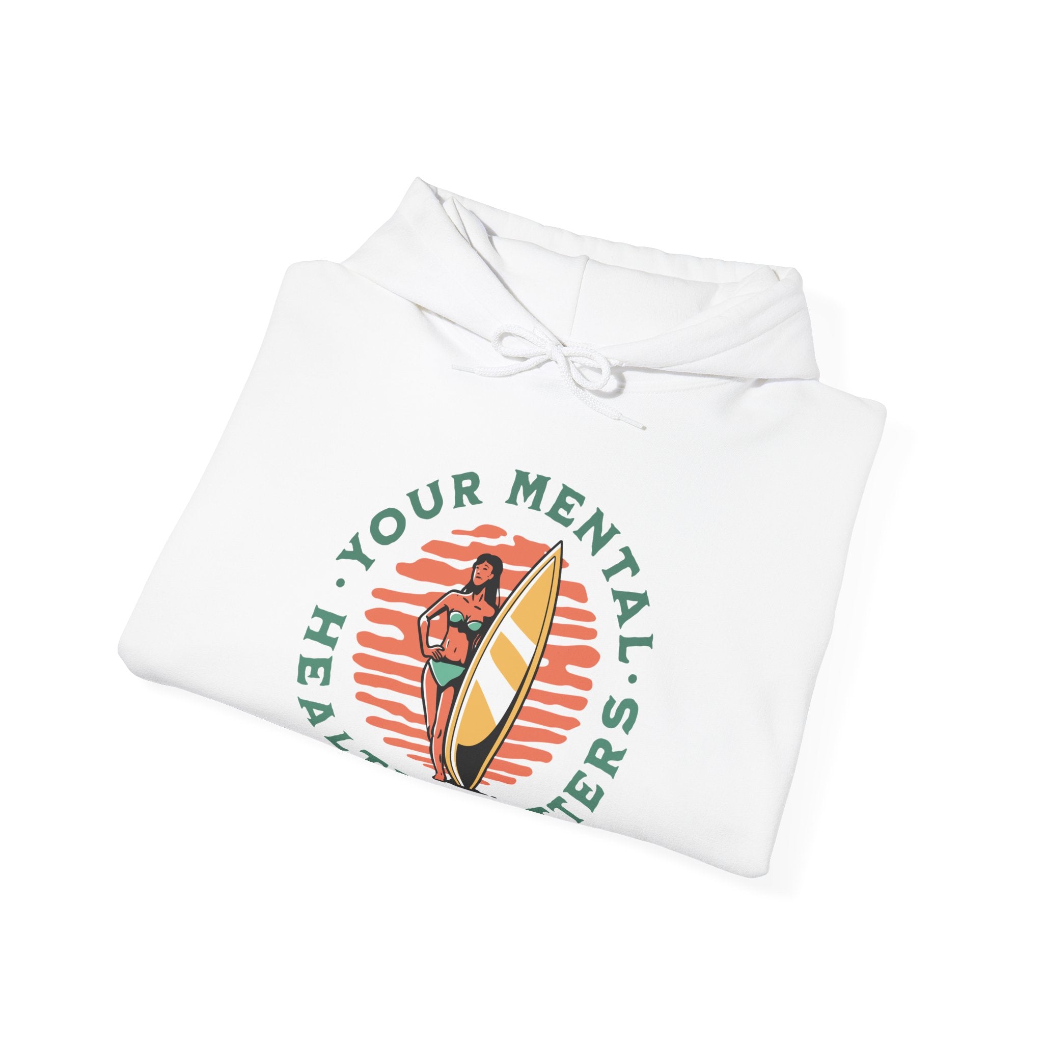 Your Mental Health Matters Hoodie | Surfing Theme