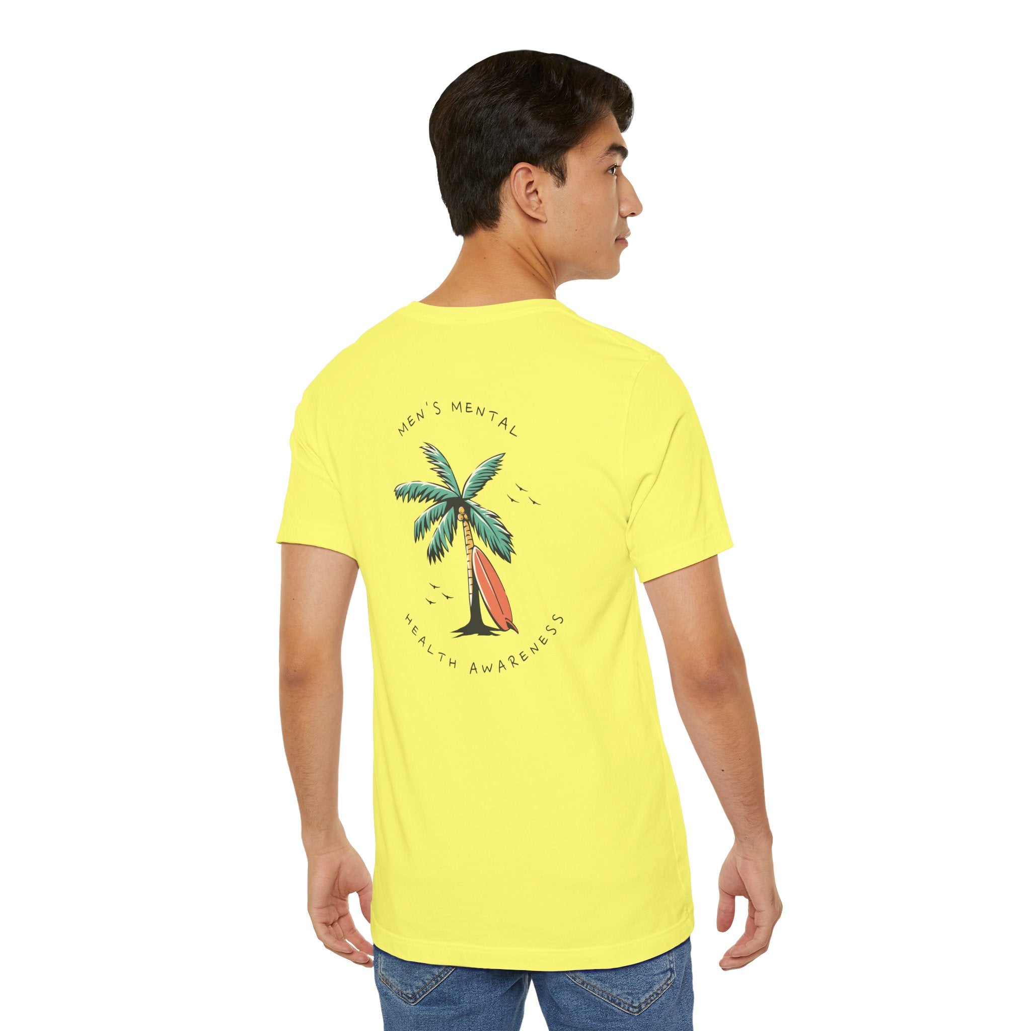 Men's Mental Health Awareness Palm Tree Shirt | Mental Health Shirts