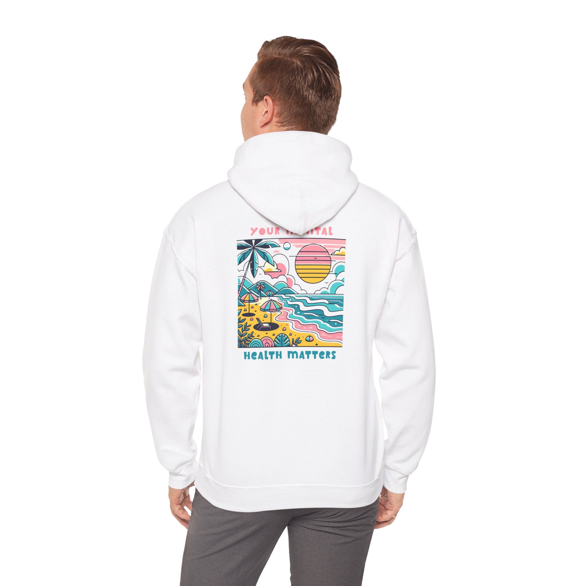 Your Mental Health Matters Hoodie | Beach Themed Vibes
