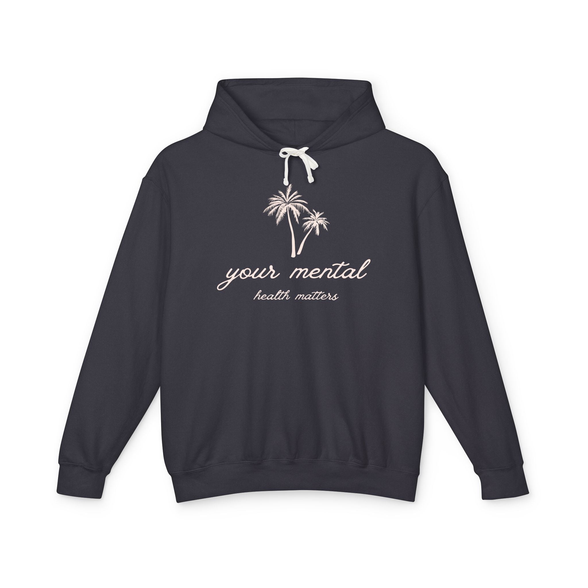 Your Mental Health Matters Sweatshirt | Palm Trees Design