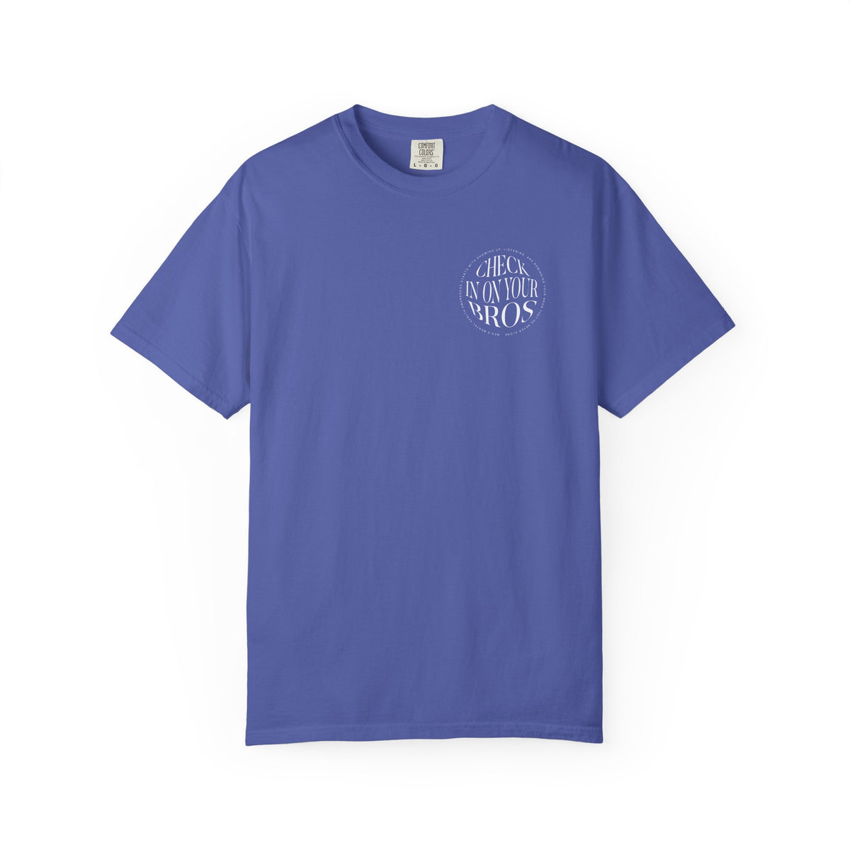 Check In On Your Bros T-Shirt | Men's Mental Health