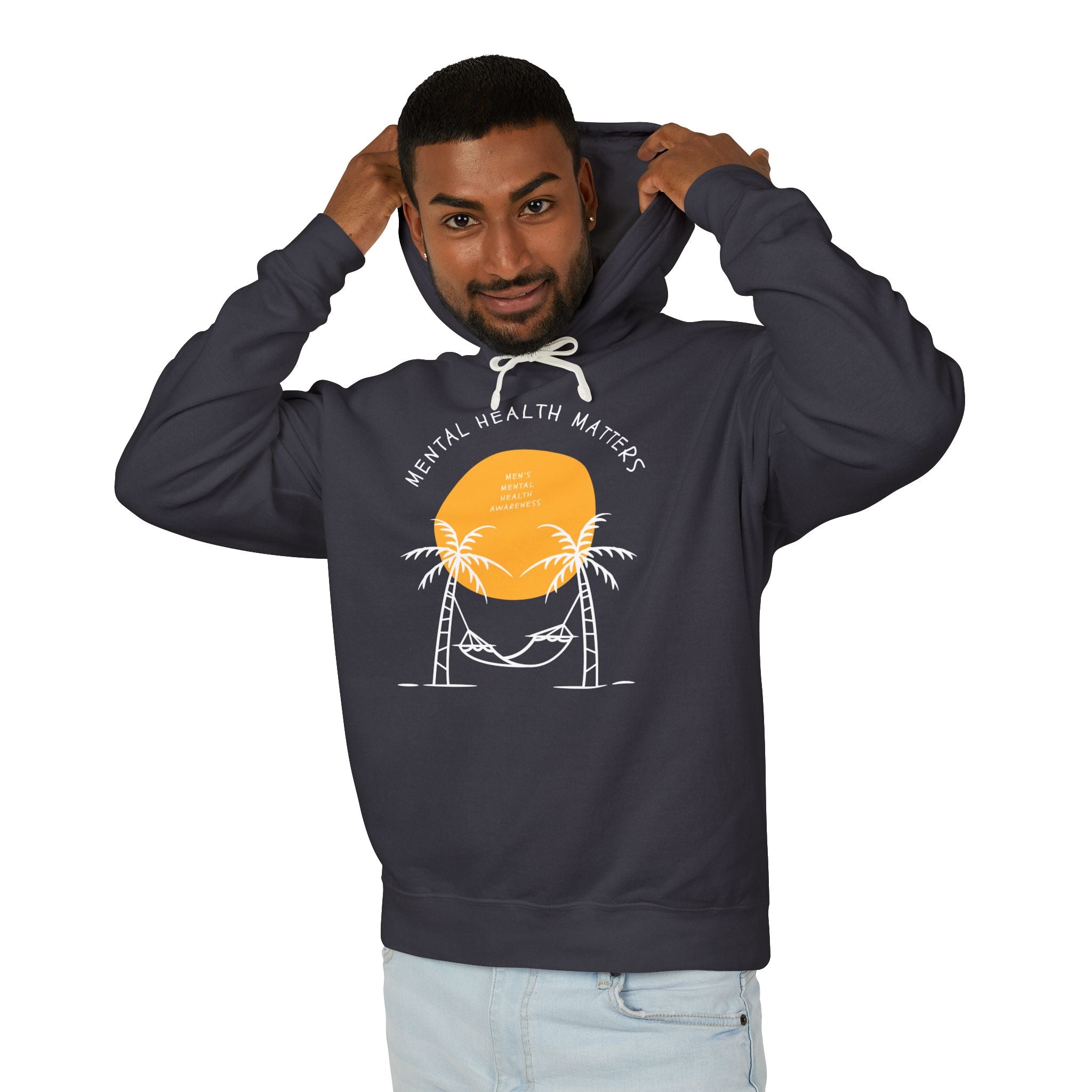 Mental Health Matters Sweatshirt | Palm Trees Theme