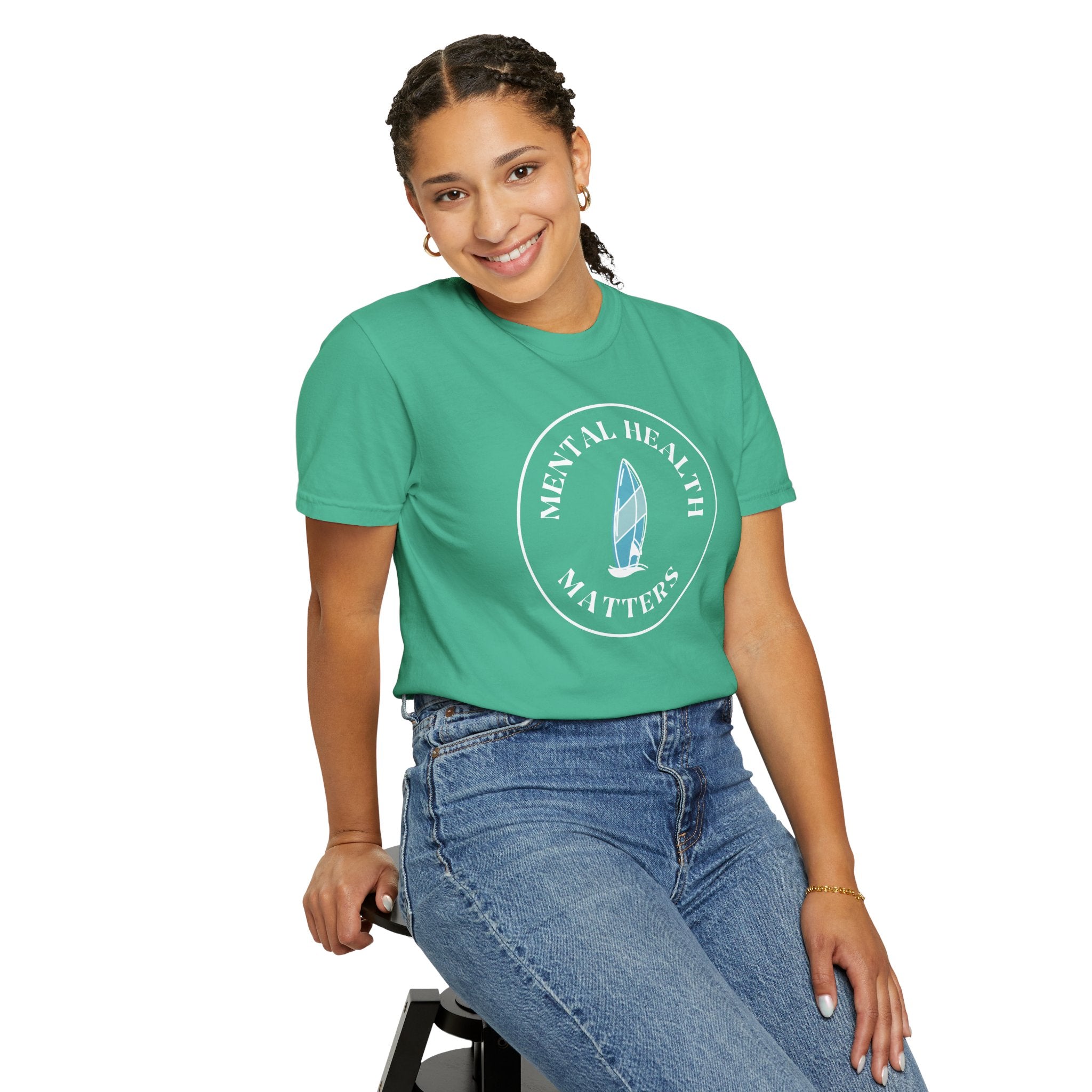 Mental Health Matters Shirt, Surfboard Theme |  Mental Health Shirts