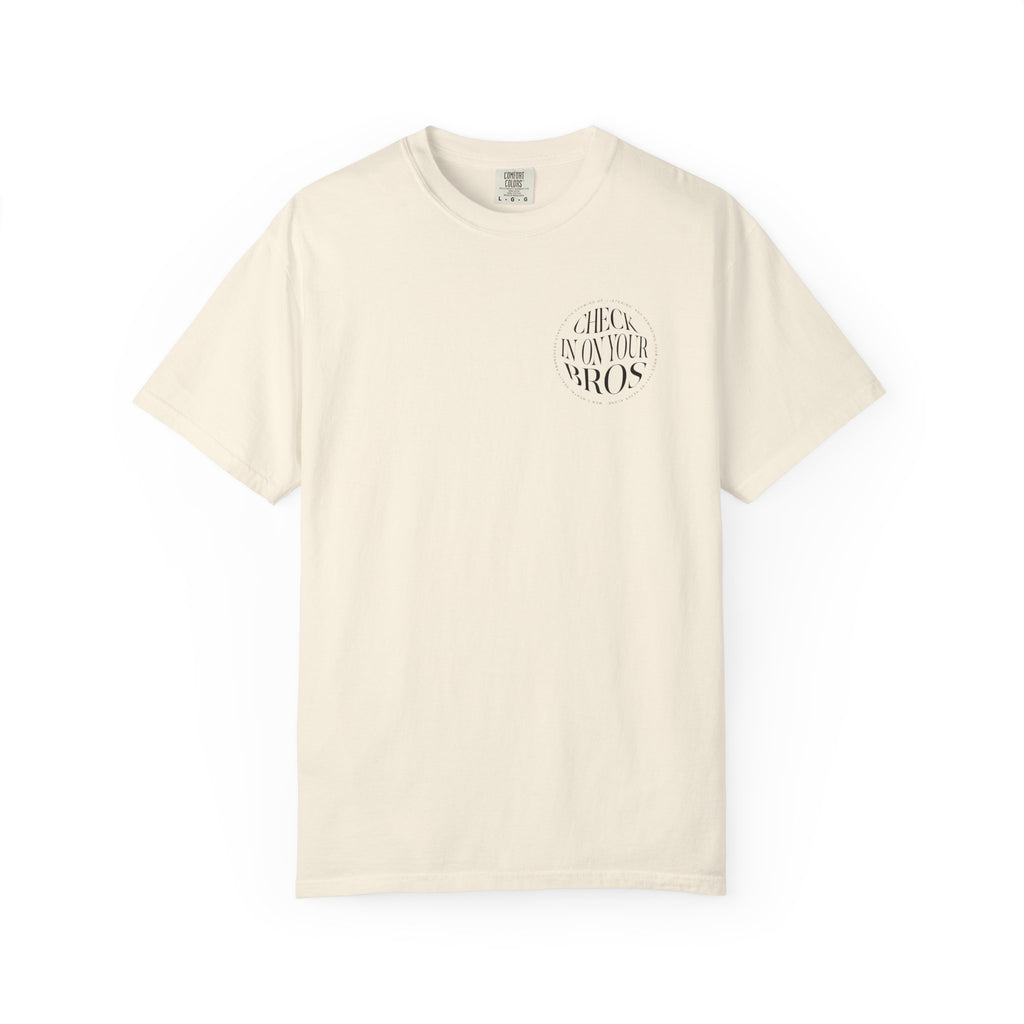 Check In On Your Bros T-Shirt | Men's Mental Health