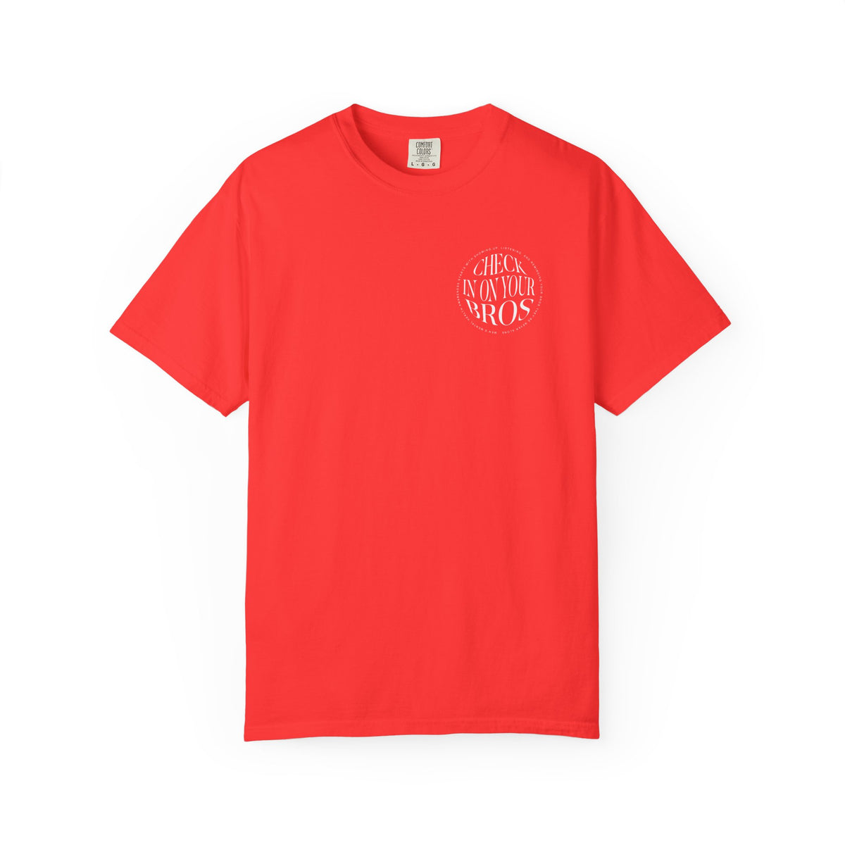 Check In On Your Bros T-Shirt | Men's Mental Health