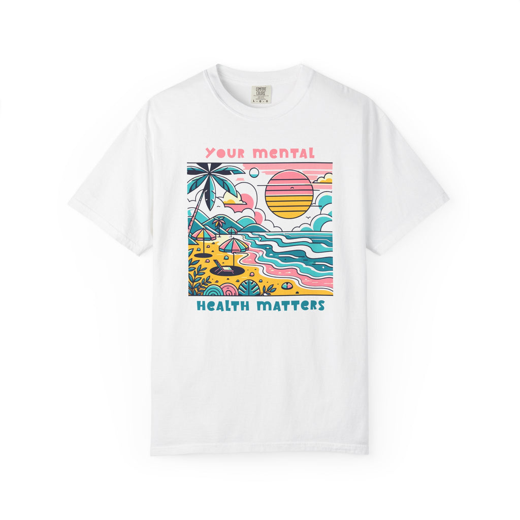 Mental Health Matters Shirt | Beach Theme | Mental Health Shirts