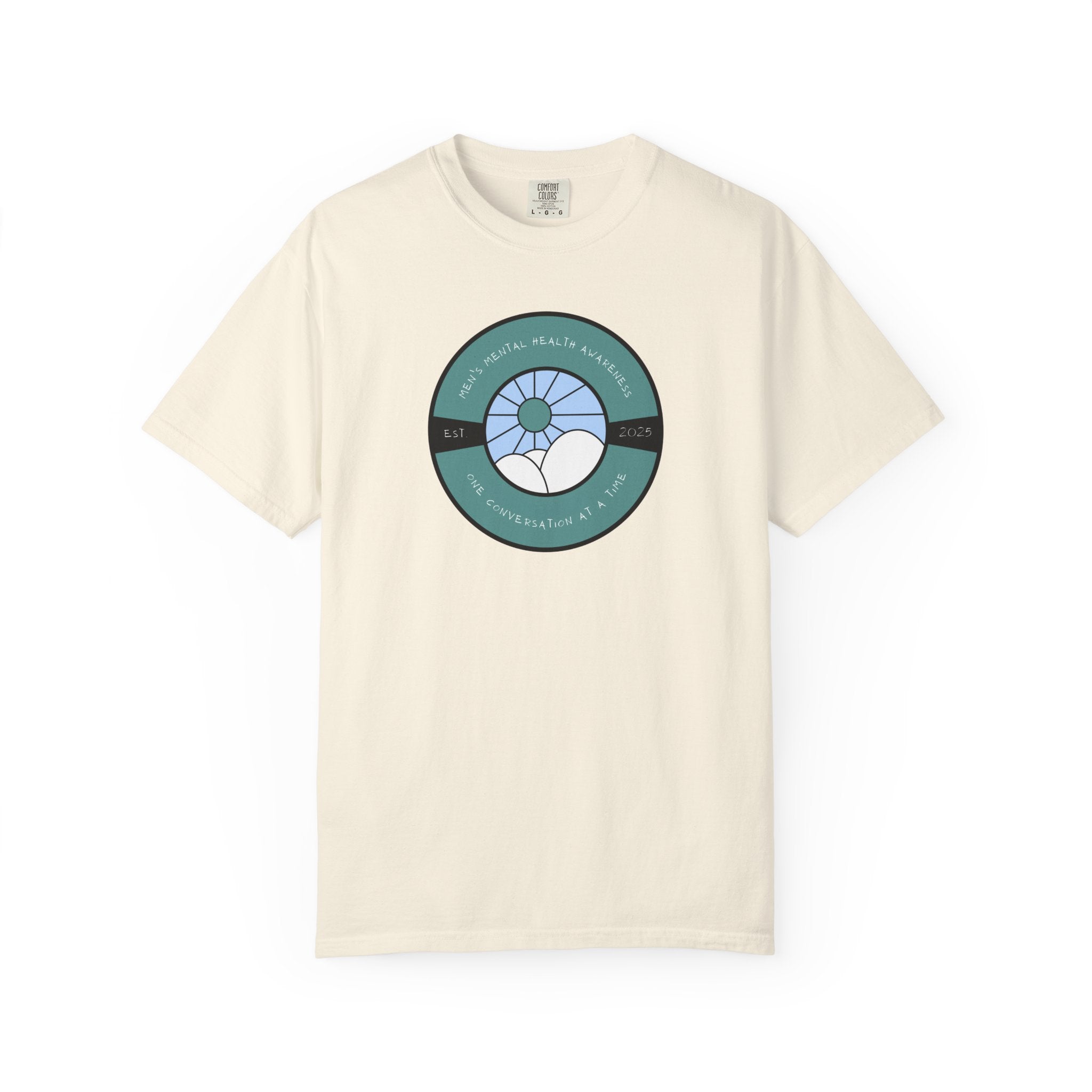 T-Shirt — 'Bloom Where You Are Planted' Floral Sunrise Graphic