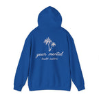 Your Mental Health Matters Hoodie | Palm Tree & Beach Theme