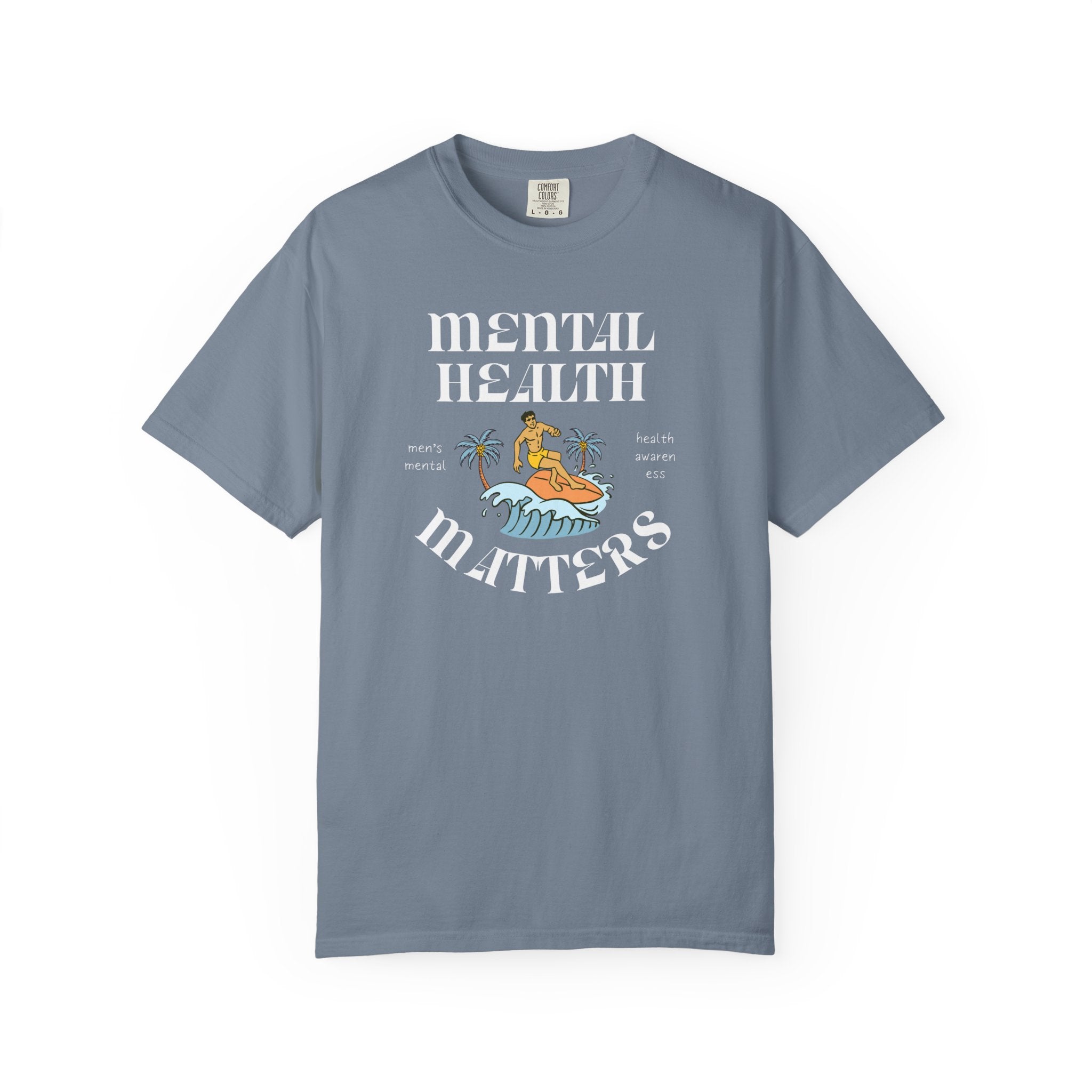 Mental Health Matters Shirt, Surfing Theme | Mental Health Shirts