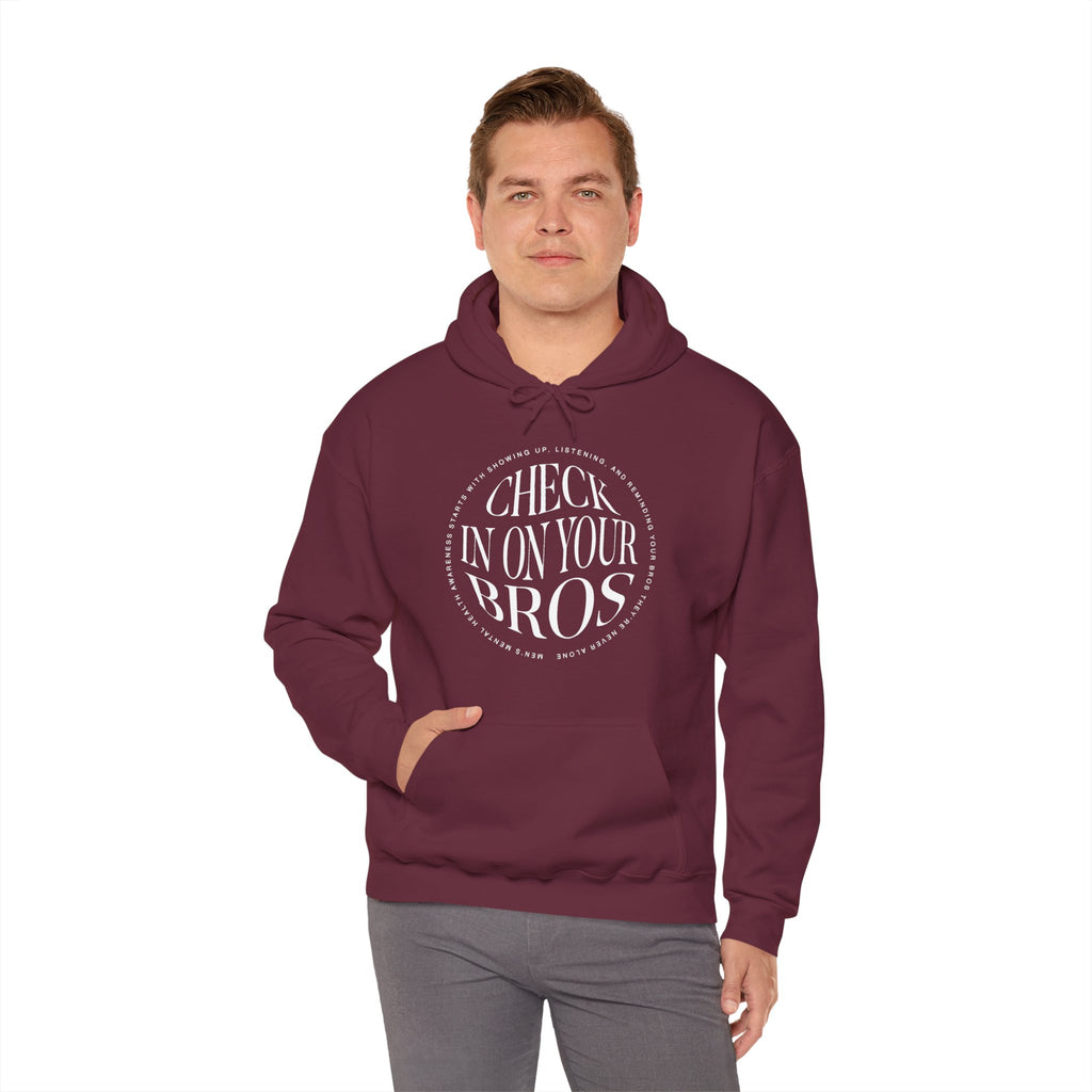 Check In On Your Bros Hoodie | Mental Health Hoodies