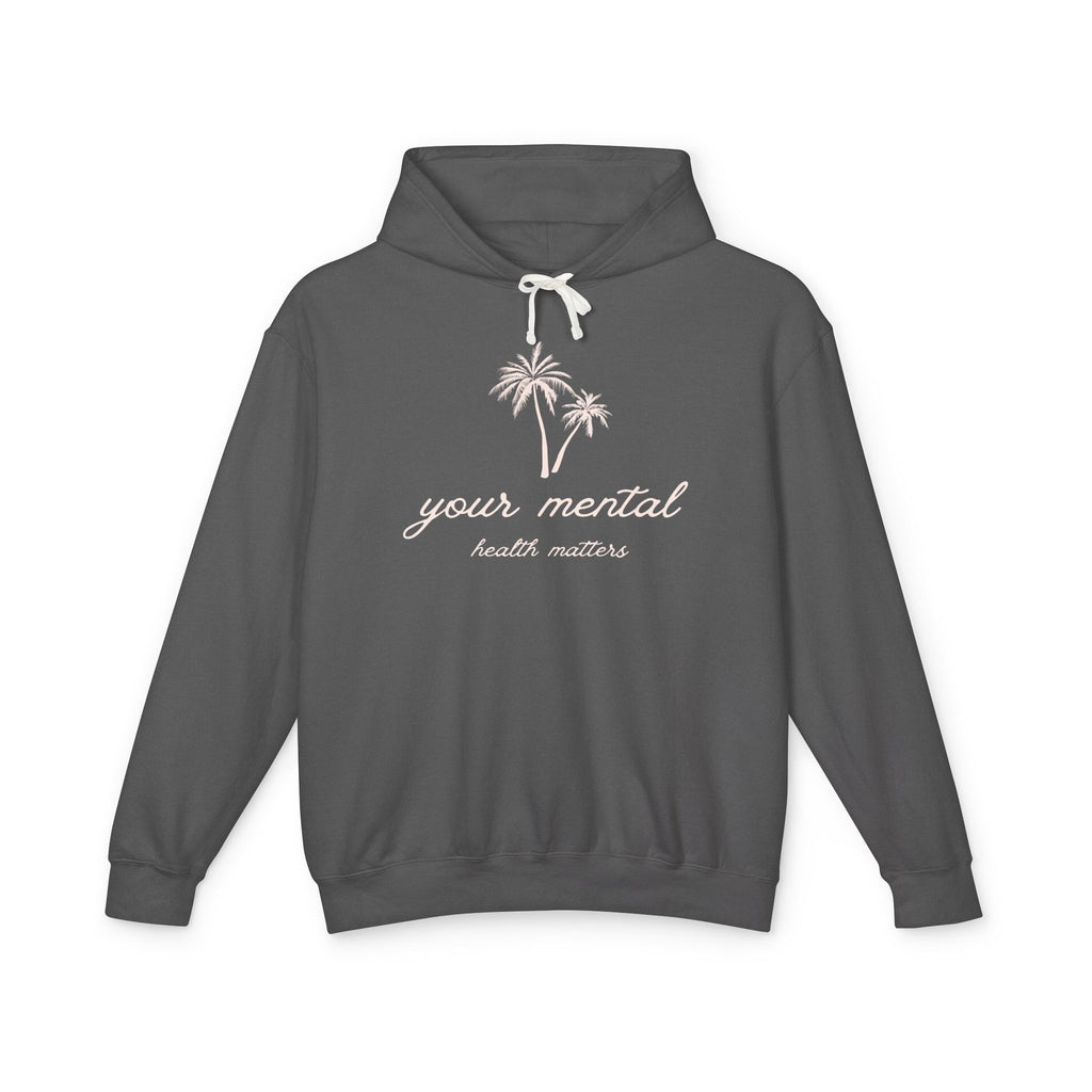 Your Mental Health Matters Sweatshirt | Palm Trees Design