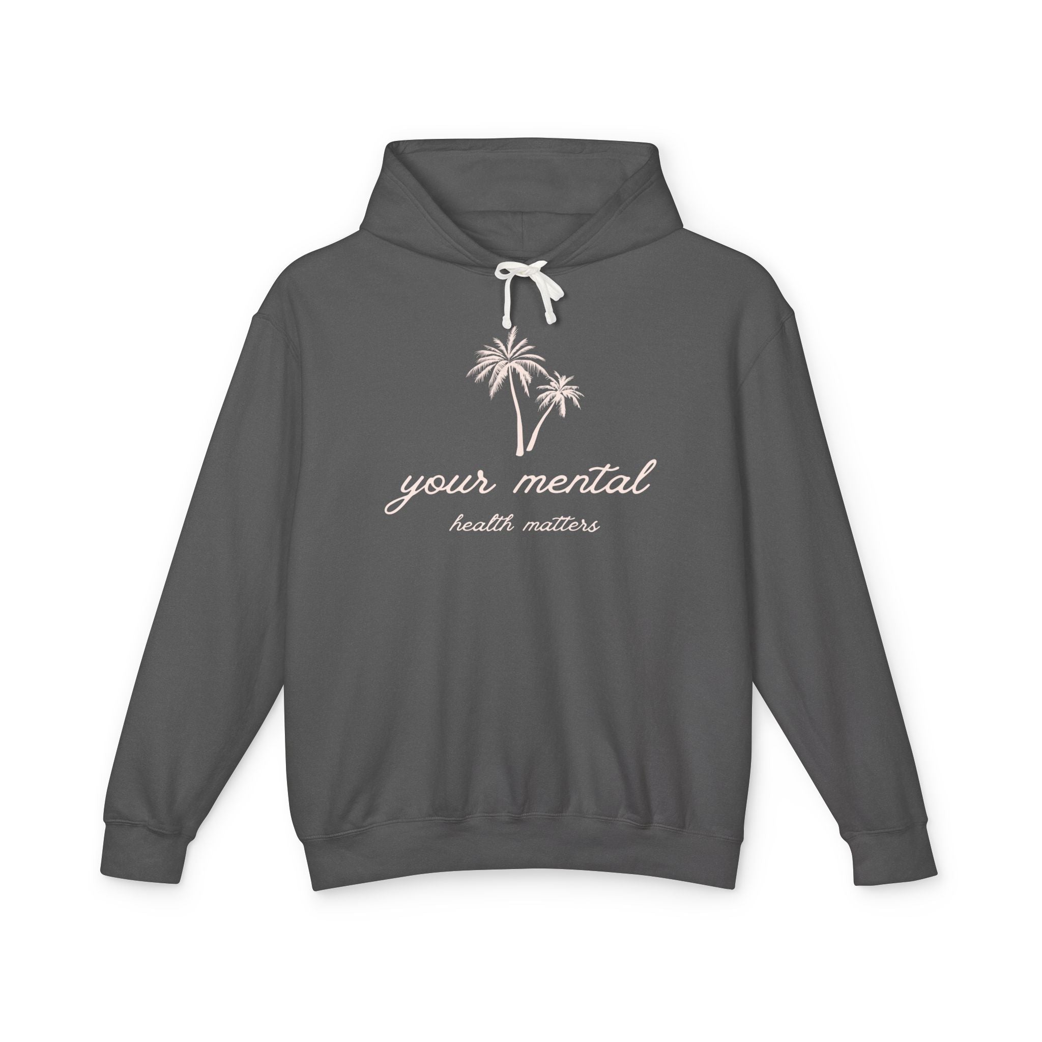 Your Mental Health Matters Sweatshirt | Palm Trees Design