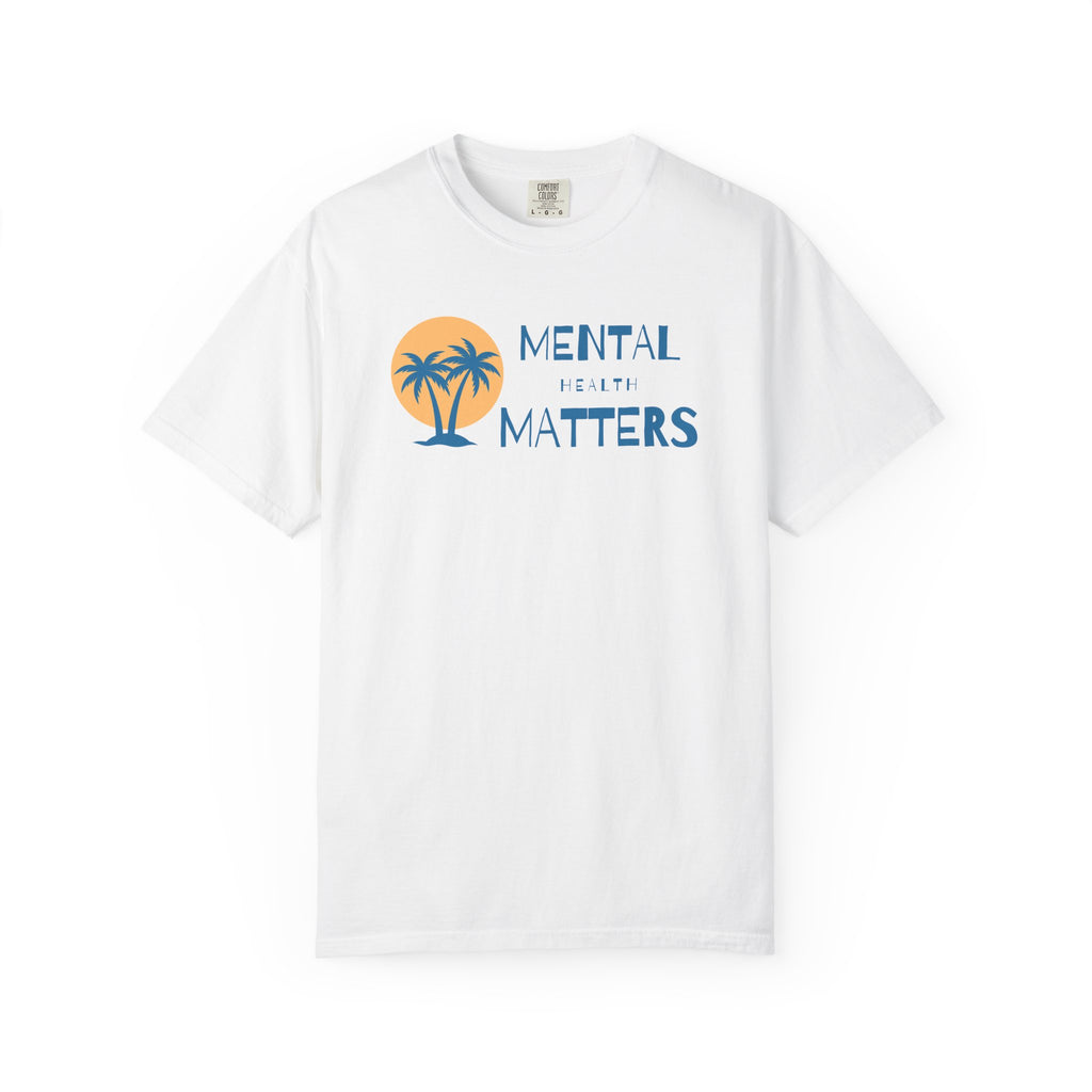 Mental Health Matters Shirt, Palm Trees Theme | Mental Health Shirts