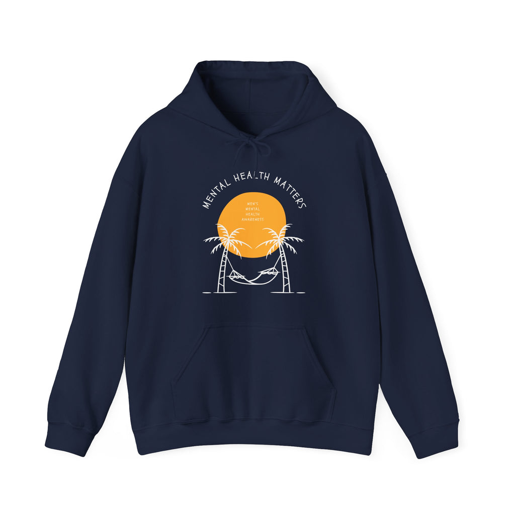 Mental Health Matters Hoodie | Beach Day Theme