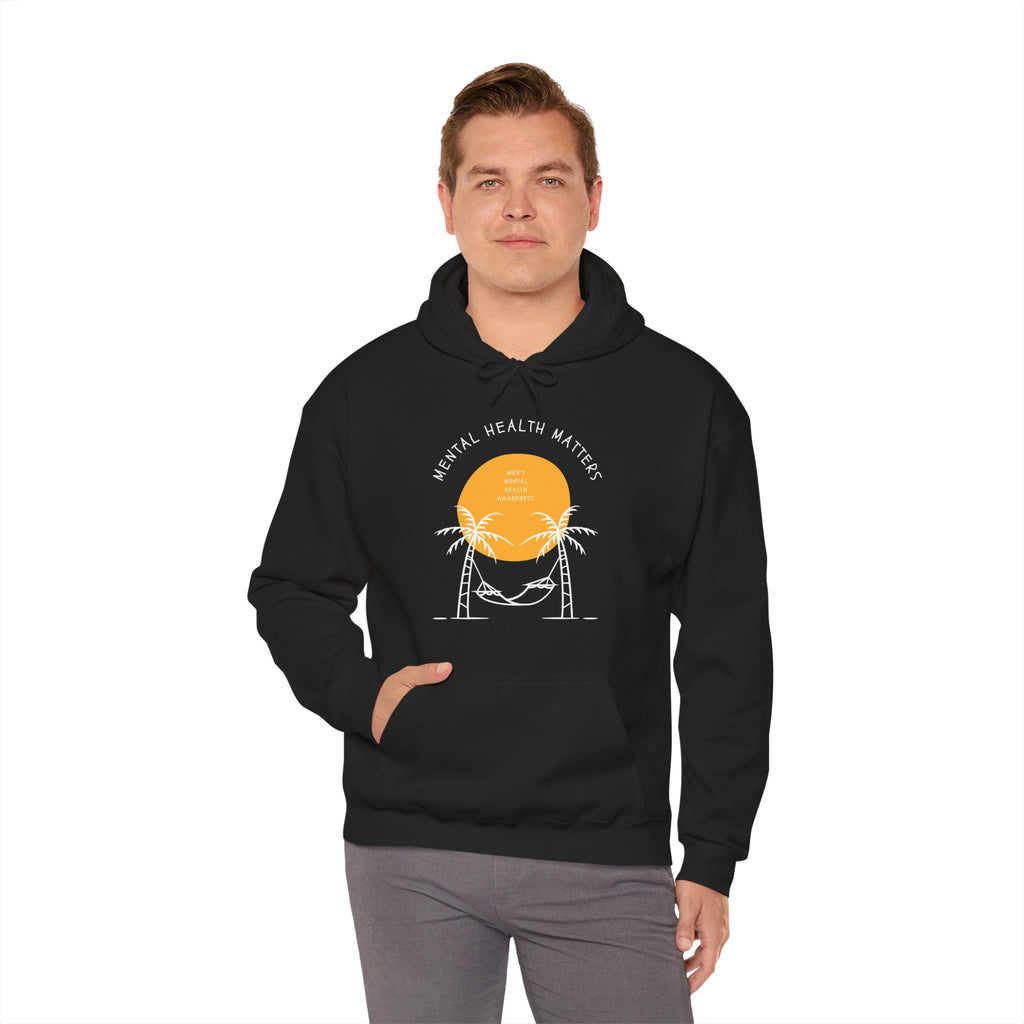 Mental Health Matters Hoodie | Beach Day Theme