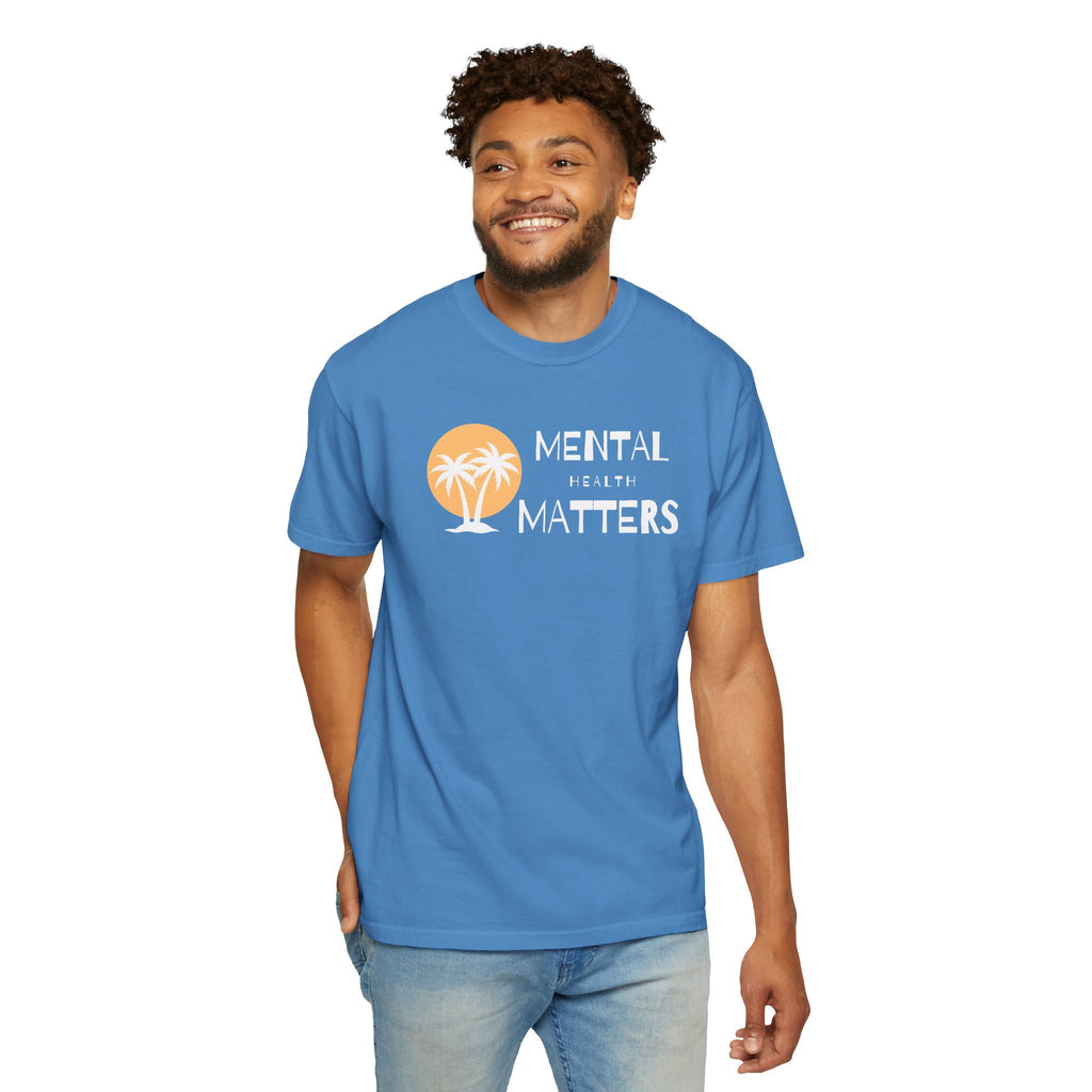 Mental Health Matters Shirt, Palm Trees Theme | Mental Health Shirts