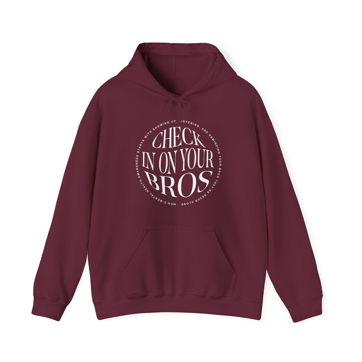 Check In On Your Bros Hoodie | Mental Health Hoodies