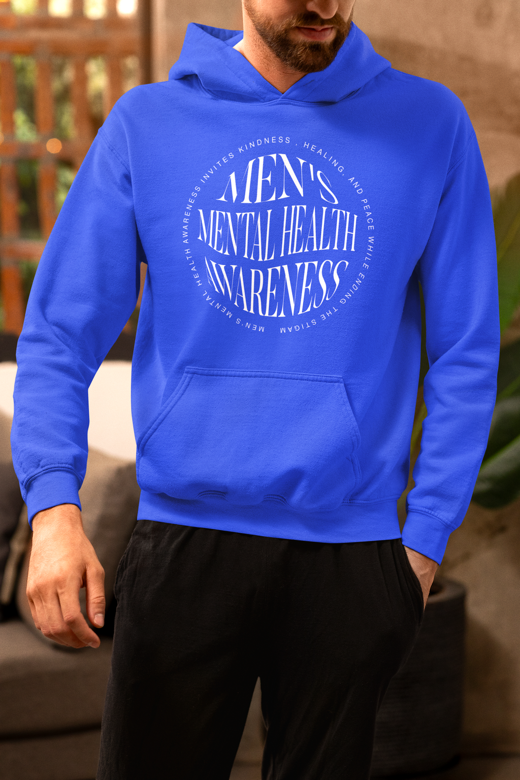 Mens Mental Health Awareness Hoodie | Removing The Stigma