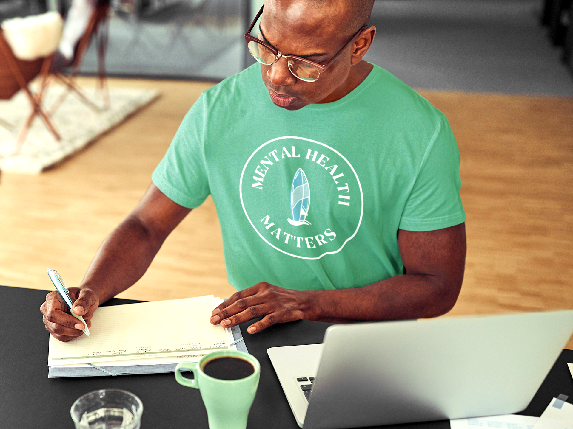 Mental Health Matters Shirt, Surfboard Theme |  Mental Health Shirts