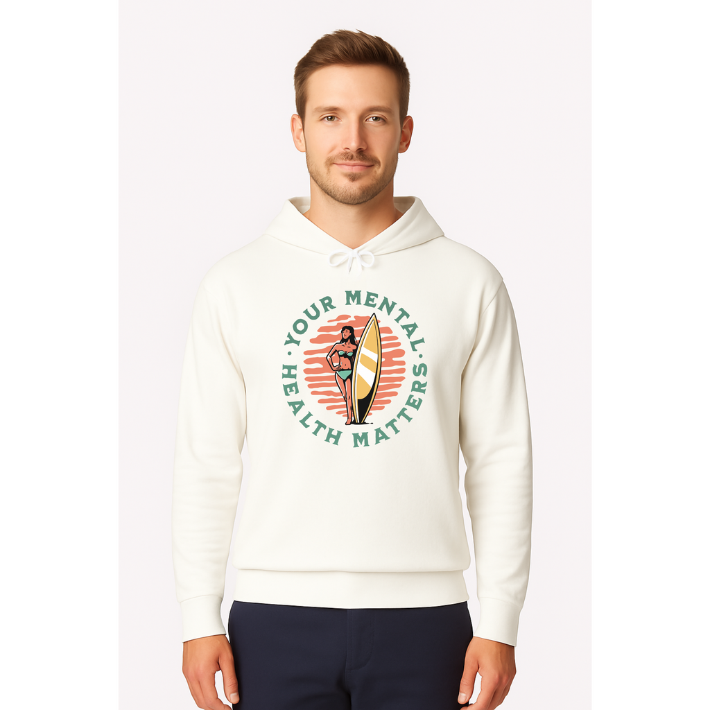 Your Mental Health Matters Sweatshirt | Surfing Theme